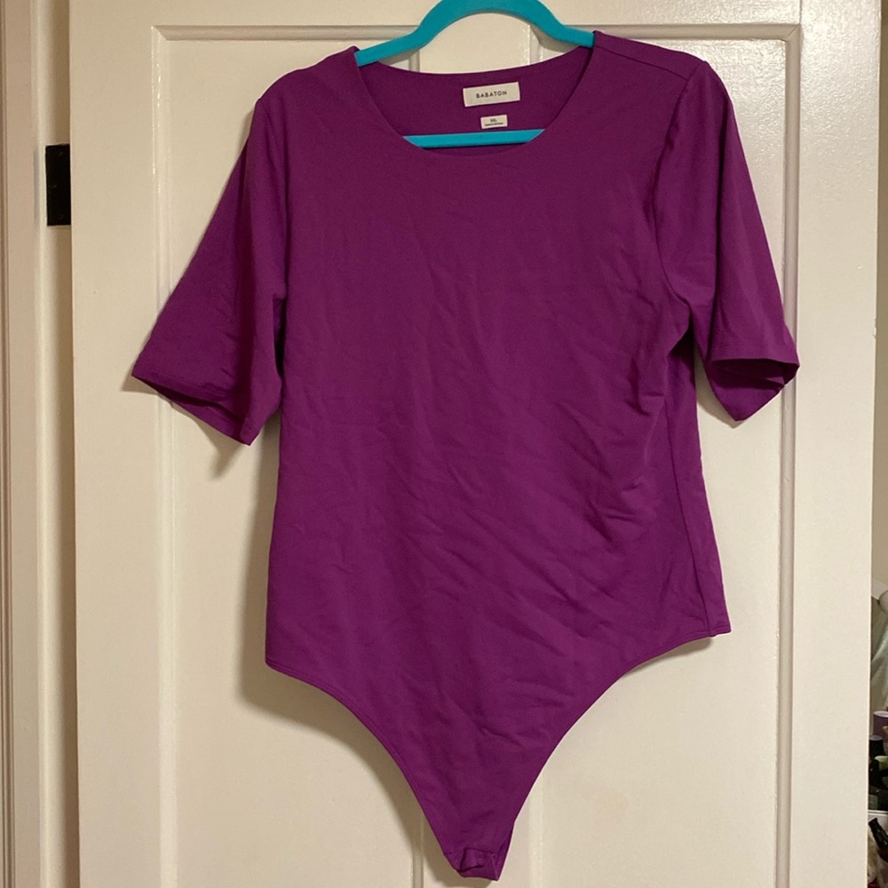 Babaton crew-neck t-shirt bodysuit